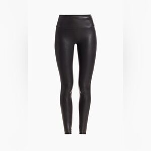 SPANX Black Fqux Leather Legging
